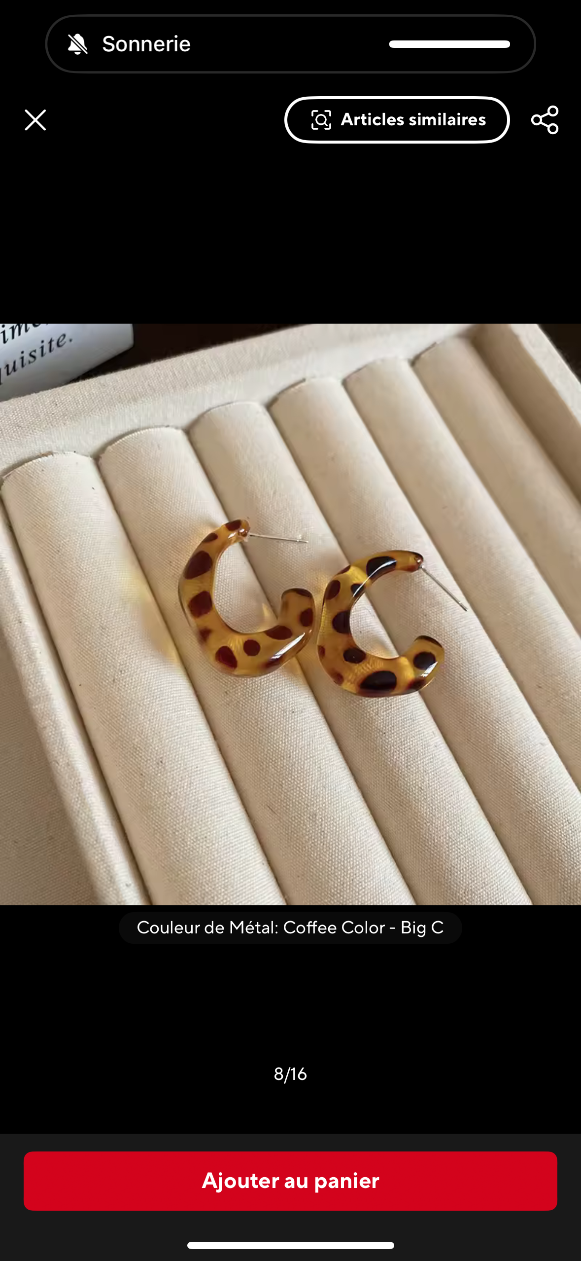 Boucles d’oreilles Livia