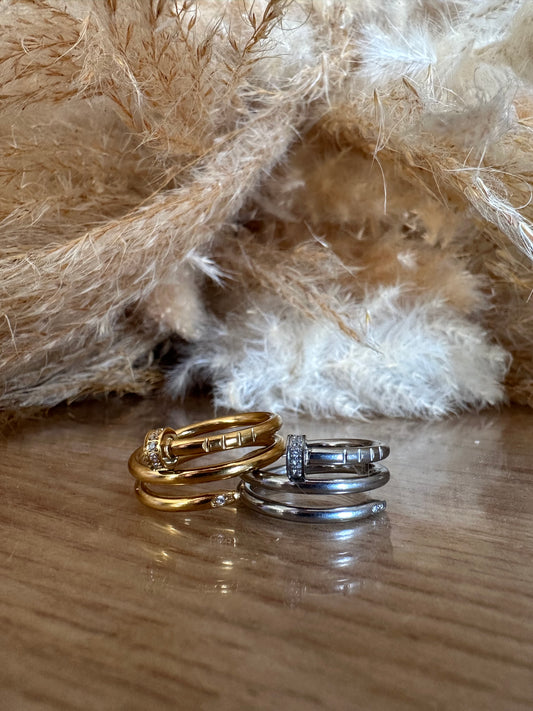 Bague Double Angel
