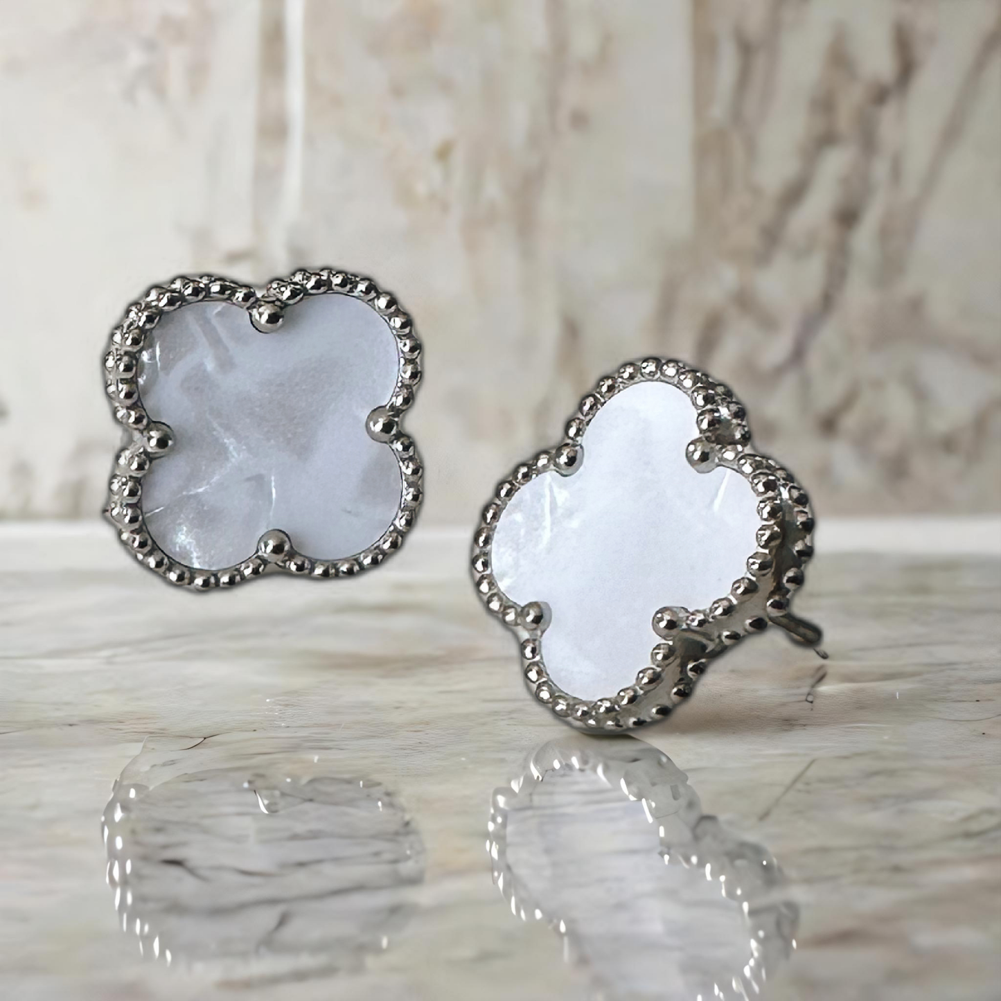 Agate earring