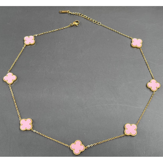 7 flower candy necklace